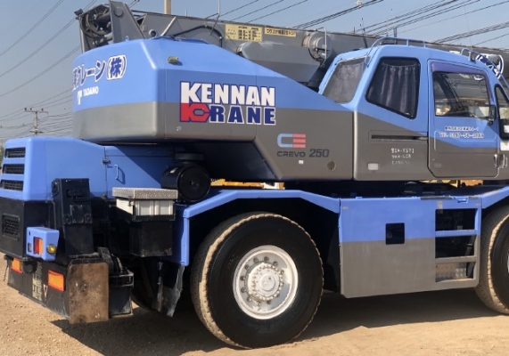ขายรถเครน TADANO TR250M-6 (ขนาด 25 ตัน) ปี 1997 นำเข้าเองจากญี่ปุ่น สภาพสวยพร้อมใช้ มีVDOการทำงานครั