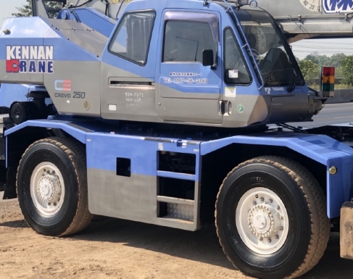 ขายรถเครน TADANO TR250M-6 (ขนาด 25 ตัน) ปี 1997 นำเข้าเองจากญี่ปุ่น สภาพสวยพร้อมใช้ มีVDOการทำงานครั