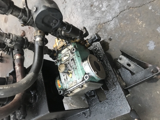 ชุดปั้มน้ำแรงดันสูง ใช้ระบบไฮดรอลิก เก่าญี่ปุ่น