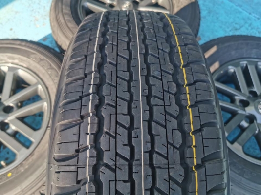 ล้อแม็กแชมป์ 17 ทำสีใหม่ ไม่มีซ่อม พร้อมยางใหม่ DUNLOP 265/65R17 ปี19 ราคาโคตรคลู ยกชุด 17,900 บาท  สนใจ 087-758-6654