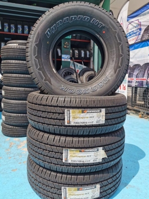 ขายยางใหม่ HANKOOK Dynapro HT 265/70R16 ปี18 - ราคาชุดละ 9,500 บาท ขายยางใหม่ HANKOOK Dynapro HT 265/70R16 ปี18 - ราคาชุดละ 9,500 บาท