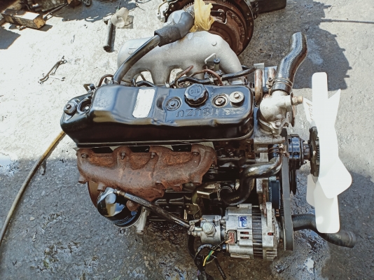 เครื่อง อิซูซุ 4JB1. สายพานสวยๆราคาไม่แพง เครื่องพร้อมใช้รับประกัน