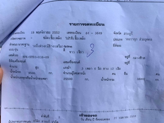 ขาย 235,0000 หาง เชมิดั้ม อู่ หน้าพลาน ปี 52 ยาว 7.2 ม. 3 เพลาถอด เพลาเหลี่ยม เอกสารเล่มทะเบียน น้ำห ขาย 235,0000 หาง เชมิดั้ม อู่ หน้าพลาน ปี 52 ยาว 7.2 ม. 3 เพลาถอด เพลาเหลี่ยม เอกสารเล่มทะเบียน น้ำห