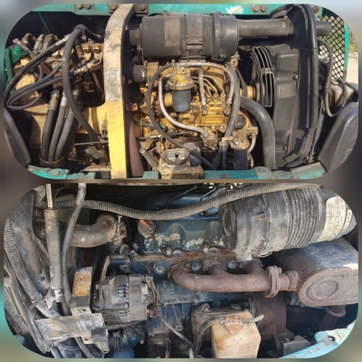 รถขุด KOMATSU PC30, KUBOTA U35 เก่านอกสภาพสวยพร้อมใช้ รถขุด KOMATSU PC30, KUBOTA U35 เก่านอกสภาพสวยพร้อมใช้