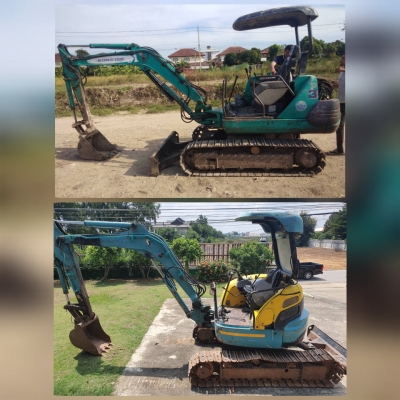 รถขุด KOMATSU PC30, KUBOTA U35 เก่านอกสภาพสวยพร้อมใช้ รถขุด KOMATSU PC30, KUBOTA U35 เก่านอกสภาพสวยพร้อมใช้