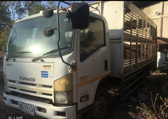 Isuzu NPR150 ปี52 กะบะเหล้ก ยาว 5ม เล่มพร้อมโอน