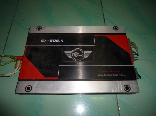 ขาย เพาเวอร์แอมป์ EAGLE EA-505.4 1600w 4 เชลเนล คลาสAB ตัวแรง ยอดนิยม