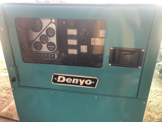 ขายเครื่องปั่นไฟ Denyo 35 KVA พร้อมใช้งาน 081-8481185
