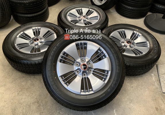 แม็กป้ายแดง All New ISUZU D-Max 2020 ขอบ 18 รุ่นใหม่ล่าสุด พร้อมยางป้ายแดง 265-60-18 Bridgestone ปลายปี 19 สวยกริ๊บ