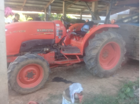 รถไถKUBOTA L4708 ปี56 มีใบมีด 6 จานเครื่องแน่น ระบบเกียร์ชุดน้ำมันของเหลวเปลี่ยนใหม่ทั้งหมด ยางดี เล รถไถKUBOTA L4708 ปี56 มีใบมีด 6 จานเครื่องแน่น ระบบเกียร์ชุดน้ำมันของเหลวเปลี่ยนใหม่ทั้งหมด ยางดี เล