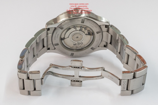 *ลดพิเศษ*นาฬิกา Mido Auto รุ่น MultiFort Power Reserve M005.424.11.052.02 ชาย เรือนเงิน สภาพใหม่ เดินปกติ ส่งฟรี