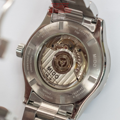 *ลดพิเศษ*นาฬิกา Mido Auto รุ่น MultiFort Power Reserve M005.424.11.052.02 ชาย เรือนเงิน สภาพใหม่ เดินปกติ ส่งฟรี