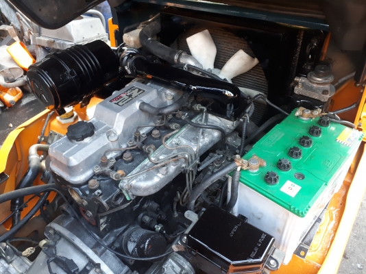 ขายรถโฟล์คลิฟท์ยี่ห้อ TOYOTA 7FD30 ดีเซล เสา 6 เมตร