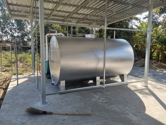 ขายถังน้ำมัน7000ลิตรเหล็กหนา3ม.ใบละ32000บาทถังใหม่ผลิตเอง