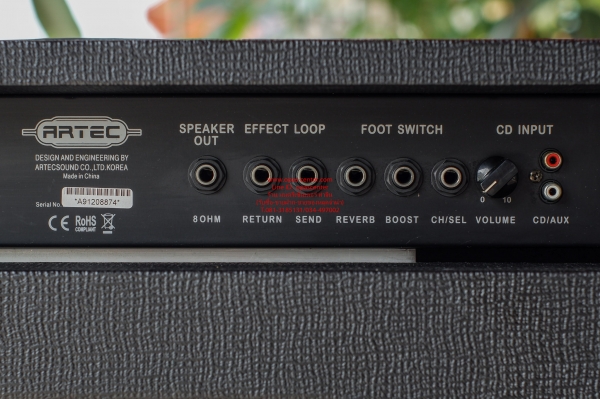 ลดพิเศษ-ตู้แอมป์กีต้าร์ ARTEC รุ่น G-200R ดอก 12 นิ้ว 2 ดอก กำลังขับ 200 วัตต์ มือสอง สภาพใหม่