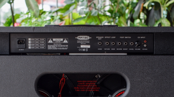 ลดพิเศษ-ตู้แอมป์กีต้าร์ ARTEC รุ่น G-200R ดอก 12 นิ้ว 2 ดอก กำลังขับ 200 วัตต์ มือสอง สภาพใหม่