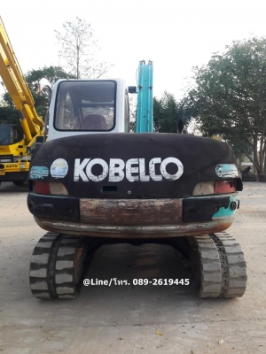 ขายรถขุด KOBELCO SK60-2 เครื่องยนต์ISUZU-4JB1 คอนโทรลน้ำมัน ปั๊มนิ้ว แทรคยาง รถเดิมๆเก่านอก มีเอกสาร
