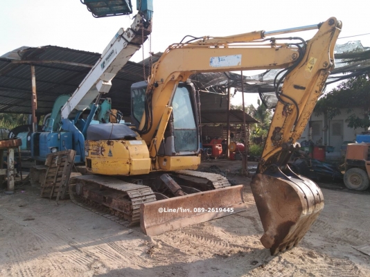 ขายรถขุด KOMATSU PC78US-6NO เครื่องยนต์KOMATSU-4D95L ,คอนโทรลน้ำมัน, ปั๊มนิ้ว, มีแอร์, มีลายเจาะ ,แทรคเหล็ก,รถเดิมๆเก่านอก มีเอกสาร