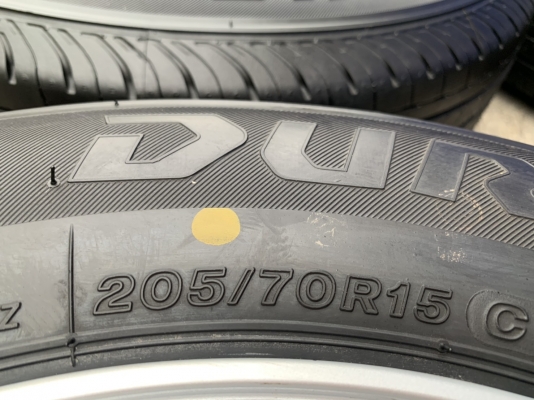 ล้อแม็กป้ายแดง ISUZU D-MAX Blue Power ขอบ 15 พร้อมยางใหม่ป้ายแดง 205-70-15 Bridgestone ปี 19 สวยๆ