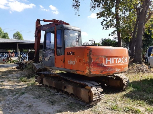 ขายด่วน รถขุดแม็คโคร EX120-2เครื่องเดิม ปั้มเดิม ไฟฟ้ามีขาดมอเตอร์คันเร่งช่วงล่างสวย