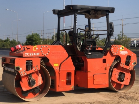 ขายรถบด DYNAPAC CC224HF ปี 2009 (3,XXX ชั่วโมง) รถนอกนำเข้า สภาพสวยพร้อมใช้งาน มีVDOการทำงานครับ ขายรถบด DYNAPAC CC224HF ปี 2009 (3,XXX ชั่วโมง) รถนอกนำเข้า สภาพสวยพร้อมใช้งาน มีVDOการทำงานครับ