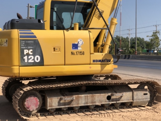 ขายรถขุด KOMATSU PC120-8 นำเข้าเองจากญี่ปุ่น สภาพสวยพร้อมใช้งาน มีVDOการทำงานครับ ขายรถขุด KOMATSU PC120-8 นำเข้าเองจากญี่ปุ่น สภาพสวยพร้อมใช้งาน มีVDOการทำงานครับ