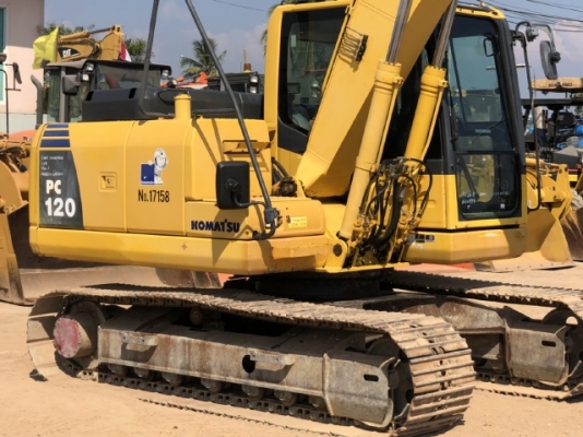 ขายรถขุด KOMATSU PC120-8 นำเข้าเองจากญี่ปุ่น สภาพสวยพร้อมใช้งาน มีVDOการทำงานครับ ขายรถขุด KOMATSU PC120-8 นำเข้าเองจากญี่ปุ่น สภาพสวยพร้อมใช้งาน มีVDOการทำงานครับ