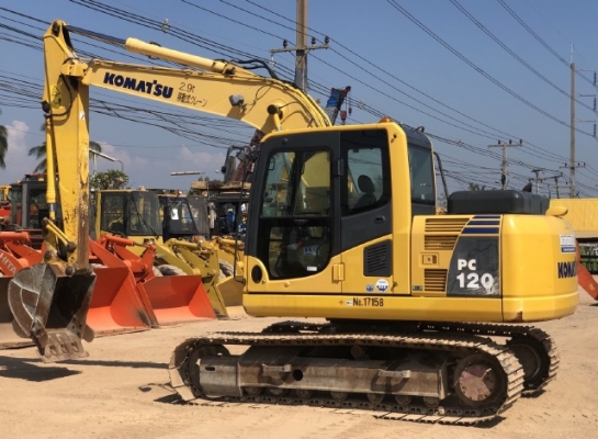 ขายรถขุด KOMATSU PC120-8 นำเข้าเองจากญี่ปุ่น สภาพสวยพร้อมใช้งาน มีVDOการทำงานครับ ขายรถขุด KOMATSU PC120-8 นำเข้าเองจากญี่ปุ่น สภาพสวยพร้อมใช้งาน มีVDOการทำงานครับ