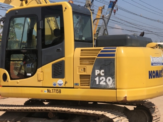 ขายรถขุด KOMATSU PC120-8 นำเข้าเองจากญี่ปุ่น สภาพสวยพร้อมใช้งาน มีVDOการทำงานครับ ขายรถขุด KOMATSU PC120-8 นำเข้าเองจากญี่ปุ่น สภาพสวยพร้อมใช้งาน มีVDOการทำงานครับ