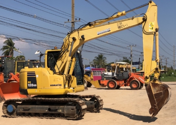 ขายรถขุด KOMATSU PC128US-8 (เทียบเท่า PC120-8) นำเข้าเองจากญี่ปุ่น สภาพสวยพร้อมใช้งาน มีVDOการทำงานครับ