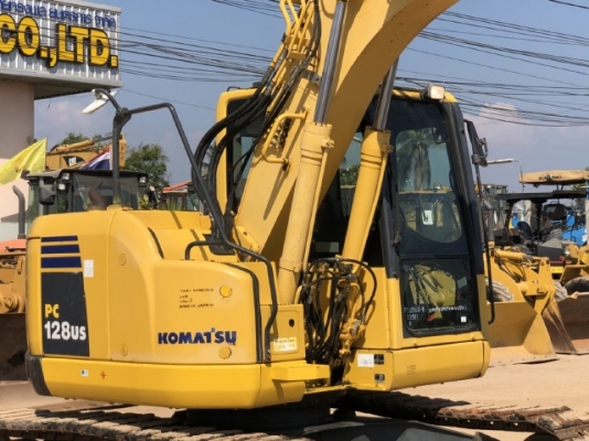 ขายรถขุด KOMATSU PC128US-8 (เทียบเท่า PC120-8) นำเข้าเองจากญี่ปุ่น สภาพสวยพร้อมใช้งาน มีVDOการทำงานครับ