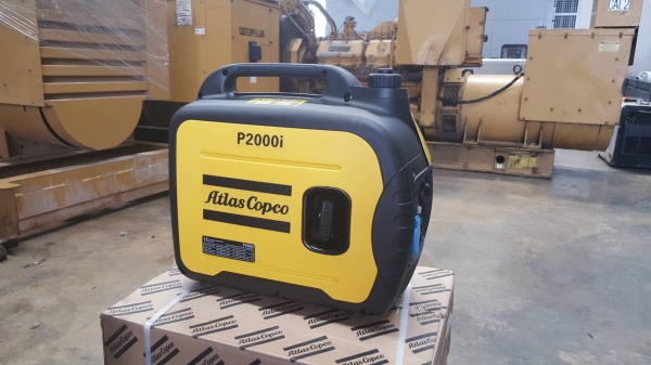 เครื่องปั่นไฟ Atlas Copco ขนาด 2kw/2kva เครื่องยนต์ เบนซิน หนัก 21kg