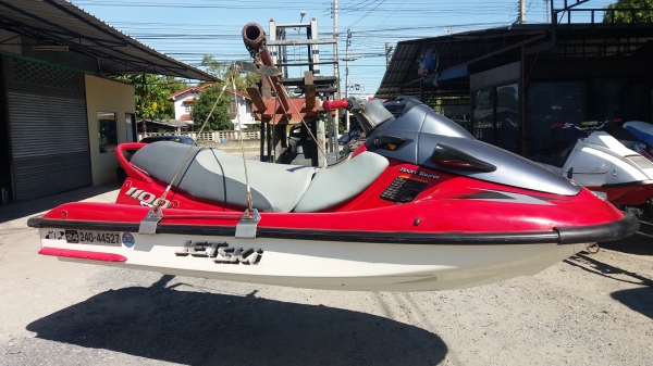 ขออนุญาต ขาย KAWASAKI STX1100cc.เก่าญี่ปุ่น 3 ที่นั่ง มีถอยหลัง เรือครบสมบูรณ์ พร้อมขับมีที่ลองครับ