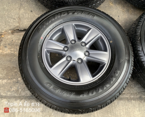 ล้อแม็ก ISUZU All New D-max Hilander X-Series ขอบ 16 พร้อมยางป้ายแดง 255-70-16 Dunlop ปี 19 ล้อแม็ก ISUZU All New D-max Hilander X-Series ขอบ 16 พร้อมยางป้ายแดง 255-70-16 Dunlop ปี 19