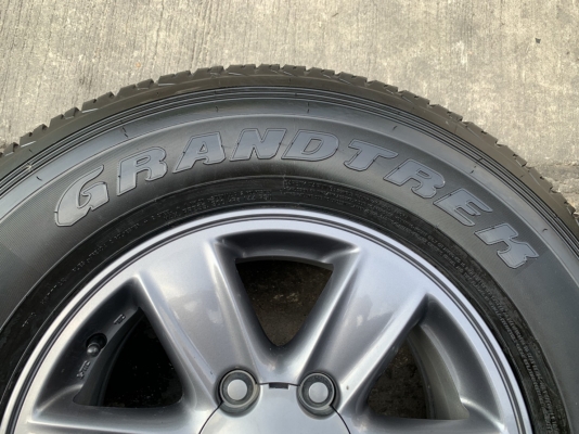 ล้อแม็ก ISUZU All New D-max Hilander X-Series ขอบ 16 พร้อมยางป้ายแดง 255-70-16 Dunlop ปี 19