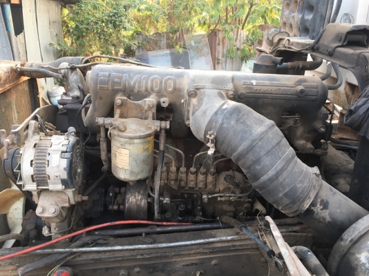 ขายเครื่องพร้อมเกียร์ HINO EM100 85000บาทใบชื้อขาย 0816278866