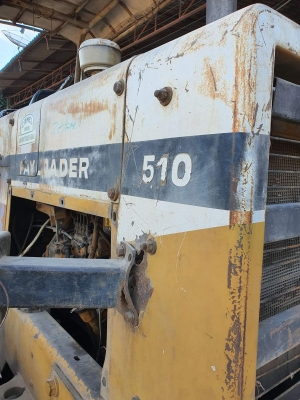 ขายรถตักล้อยางKOMATSU 510สภาพเดิมเครื่องดี ใช้งานประจำ เอกสารใบอินวอยซ์