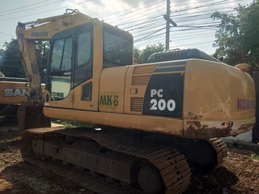 ขาย 985,000 KOMATSU pc 200-8 N 1 ลายหัวเจาะพร้อม ไฟฟ้าครับ เครื่องดี ปั้มแรง เอวแน่น ช่วงล่างเต็ม เอกสารเล่มทะเบียน รถอยู่ นครราชสีมา 090-772-3710 090-772-3708