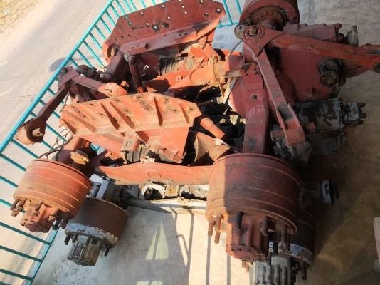 แท่นเพลาโบกี้2เพลา รุ่นน็อตล้อ 10 น็อต