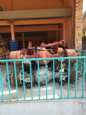 แท่นเพลาโบกี้2เพลา รุ่นน็อตล้อ 10 น็อต