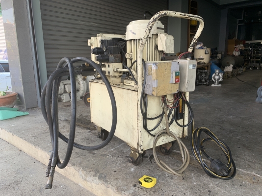 ขายชุดปั๊มน้ำมันไฮโดรลิคมอเตอร์ Mitsubishi 3HP. 380V พร้อมชุดวาล์วคอนโทรล Tokimec 24Vda made in Japan และชุดออยคูลเลอร์ สภาพสวย อุปกรณ์ครบ พร้อมล้อเคลื่อนย้ายสะดวกครับ พร้อมใช้งาน