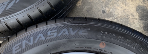 ยางใหม่ป้ายแดง 185-60-15 Dunlop ปลายปี 19 ใหม่ยกห้าง สวยกริ๊บ