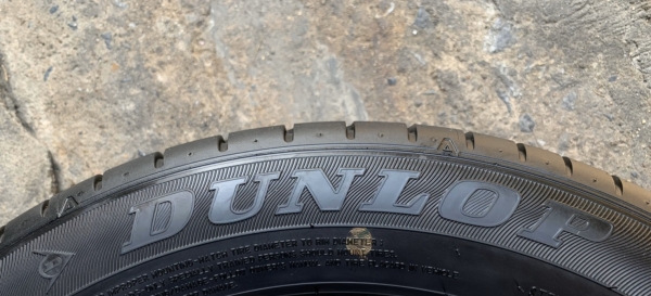 ยางใหม่ป้ายแดง 185-60-15 Dunlop ปลายปี 19 ใหม่ยกห้าง สวยกริ๊บ