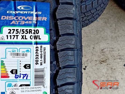 COOPERTIRES DISCOVERER AT3 4S 275/55R20 ยางอเมริกาออฟโรด U.S.A. COOPERTIRES DISCOVERER AT3 4S 275/55R20 ยางอเมริกาออฟโรด U.S.A.