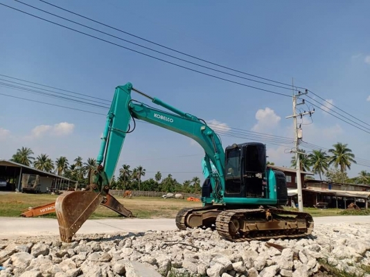 ขายKOBEKCO SK130SR เก่าใน  สภาพดี  เครื่องปั๊มแห้ง  ลองระบบกันได้ทุกวัน โทร 089-3818694 จ๊อย
