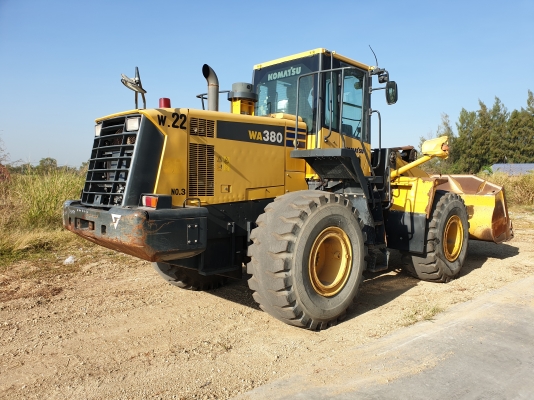 ขายรถตักล้อยาง KOMATSU WA380-6 (เก่าญี่ปุ่นแท้ ราคาถูกถูก)