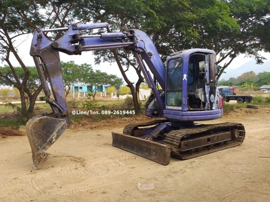 ขายรถขุด Komatsu PC75UU-2 เครื่องยนต์komatsu-4D95L, คอนโทรลน้ำมัน, ปั๊มนิ้ว, หัวตู้แอร์เย็น, รถเดิมใช้งานบริษัท, (มีคลิปตัวอย่างการทำงาน)