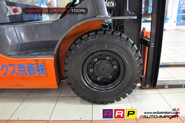 ขายรถโฟล์คลิฟท์มือสอง TOYOTA รุ่น 8FG15-33712 นำเข้าจากประเทศญี่ปุ่น 100\% ไม่เคยใช้งานในไทย