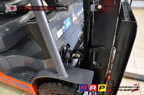 ขายรถโฟล์คลิฟท์มือสอง TOYOTA รุ่น 8FG15-33712 นำเข้าจากประเทศญี่ปุ่น 100\% ไม่เคยใช้งานในไทย