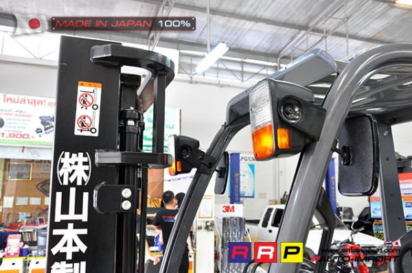 ขายรถโฟล์คลิฟท์มือสอง TOYOTA รุ่น 8FG15-33712 นำเข้าจากประเทศญี่ปุ่น 100\% ไม่เคยใช้งานในไทย